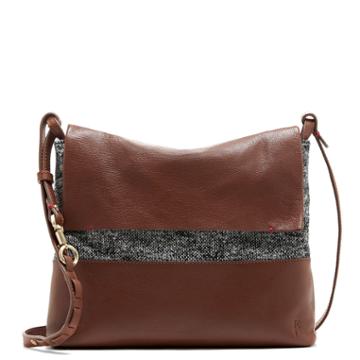 Ed Handbags Ed Handbags Brea Messenger Medium Crossbody Messenger - Whiskey-one Size