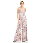 Astr Astr Andrea Jumpsuit - Mauve Multi Floral-x-small