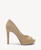 Jessica Simpson Jessica Simpson Women's Dalyn Peep Toe Sandals Sand Dune Size 5 Suede From Sole Society