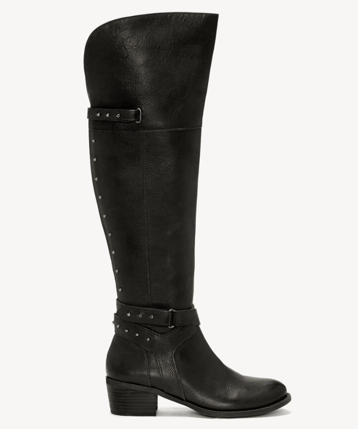 Vince Camuto Vince Camuto Women's Bestant Wc In Color: Black Shoes Size 5.5 Leather Fabric From Sole Society