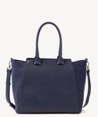 Sole Society Sole Society Jeanine Mixed Material Winged Satchel
