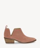 Lucky Brand Lucky Brand Women's Fayth Ankle Bootie Canyon Rose Size 5 Suede From Sole Society