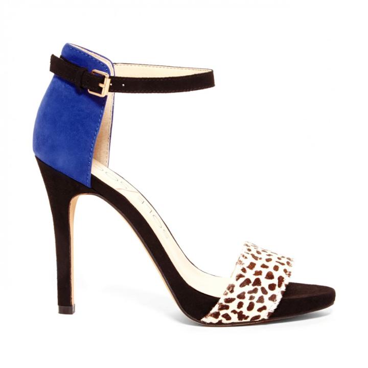 Sole Society Sole Society Sheila Ankle Strap Heel - Snow Crystal Blue-6.5