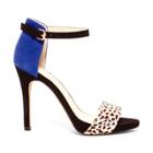 Sole Society Sole Society Sheila Ankle Strap Heel - Snow Crystal Blue-6.5