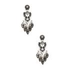Sole Society Sole Society Moroccan Statement Earrings - Antique Silver