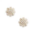 Sole Society Sole Society Deco Statement Studs - Gold-one Size