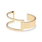 Sole Society Sole Society Open Metal Cuff - Gold
