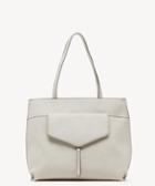 Sole Society Women's Lyndi Tote Faux Leather Linen From Sole Society