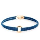 Sole Society Sole Society Chambray Harness Choker - Chambray Blue