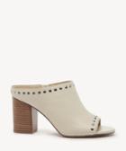 Sole Society Women's Layce Studded Sandals Cream Size 10 Suede From Sole Society