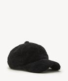 Sole Society Women's Sherpa Baseball Cap Black One Size Polyester From Sole Society