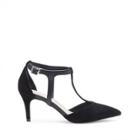 Sole Society Sole Society Avia T-strap Pointed Toe Pump - Black-6