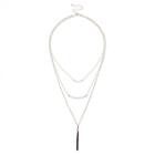 Sole Society Sole Society Layered Mixed Metal Necklace - Multi-one Size