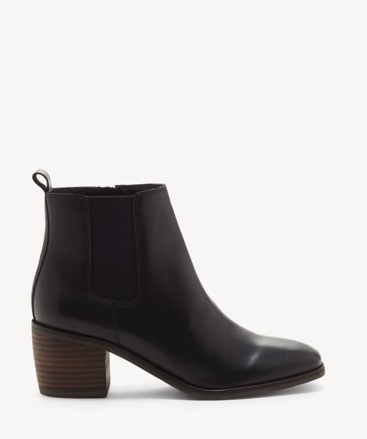 Lucky Brand Lucky Brand Women's Maiken Ankle Bootie Black Size 5 Leather From Sole Society