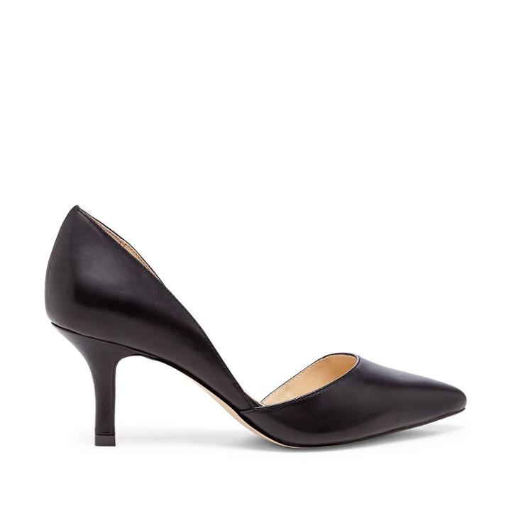 Sole Society Sole Society Jenn Dorsay Pump - Black Leather
