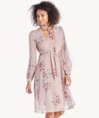 Astr Astr Women's Tyra Dress In Color: Mauve Multi Floral Size Large From Sole Society