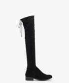 Sole Society Sole Society Ravenna Stretch Boots Black Size 8 Microsuede Suede