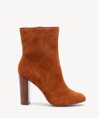 Sole Society Sole Society Veronika Tall Heeled Bootie Chestnut Size 8.5 Suede
