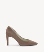  Women's Hedde Pointed Toe Pumps Zinc Size 5 Suede From Sole Society