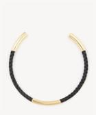 Sole Society Women's Braided Metal Collar Necklace In Color: Gold One Size From Sole Society