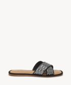 1. State 1. State Women's Gelsey Flat Sandals Black Size 5 Suede From Sole Society