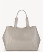 Sole Society Sole Society Decklan Elegant Tote Taupe Vegan Leather