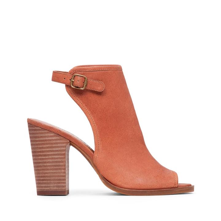 Lucky Brand Lucky Brand Lisza Heeled Sandal - Toffee-6