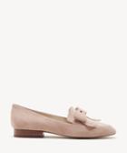 Sole Society Women's Tannse Bow Loafers Antique Rose Size 5 Suede From Sole Society
