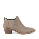 Sole Society Sole Society Nancy Scalloped Gore Bootie - Taupe-5