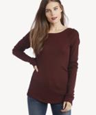 Sanctuary Sanctuary Women's Kenzie Ruched Top In Color: Scarlet Size Large From Sole Society