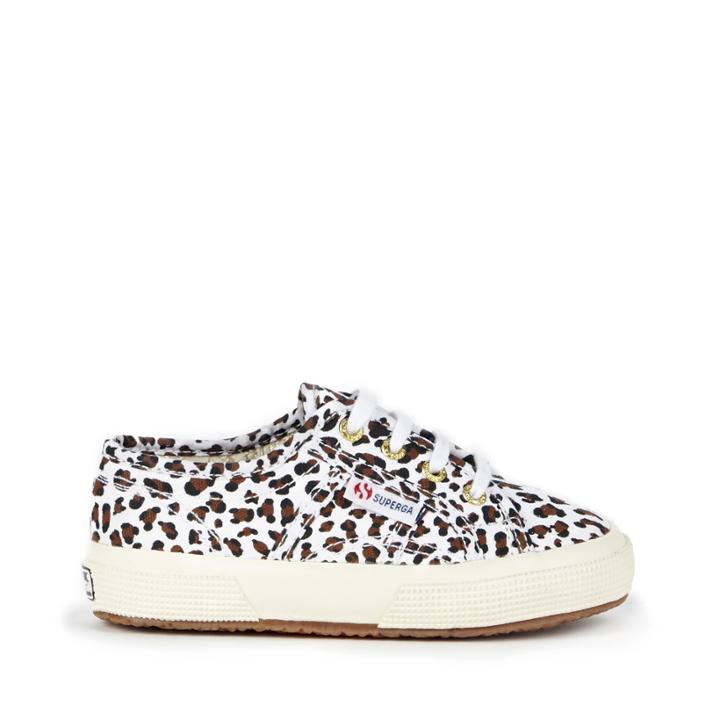 Superga Superga 2750 Leopard Jcot Lace Up Sneaker