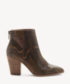 Lucky Brand Lucky Brand Women's Adalan Block Heels Bootie Natural Size 5 Suede From Sole Society
