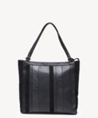 Sole Society Women's Ragna Tote Genuine Suede Mix Black Vegan Leather Genuine Suede From Sole Society