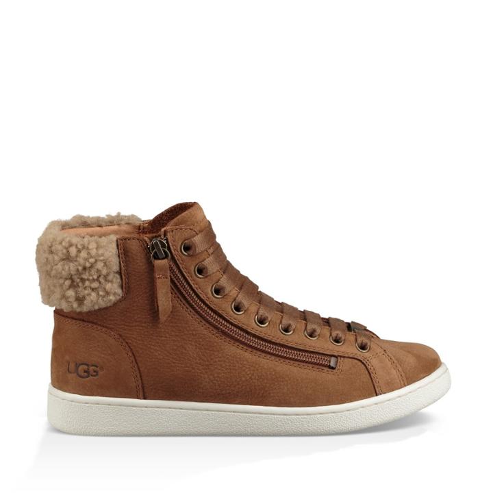 Ugg Ugg &reg; Olive High Top Sneaker - Chestnut