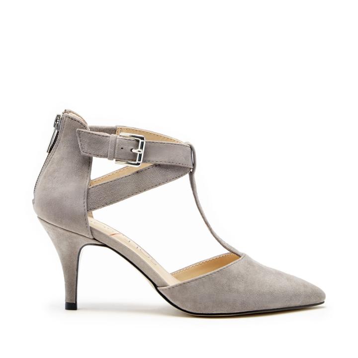 Sole Society Sole Society Avalon T-strap Pump - Mushroom