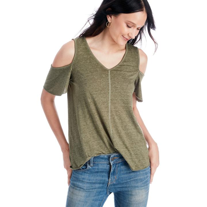 Sanctuary Sanctuary Dahlia Top - Fatigue