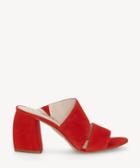 Louise Et Cie Louise Et Cie Kapa Block Heels Sandals Mela Rossa Size 6 Leather From Sole Society