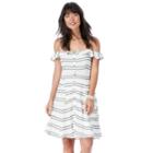 Astr Astr Ramona Dress - Black Double Stripe