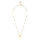 Sole Society Sole Society Layered Dagger Pendant - Gold-one Size