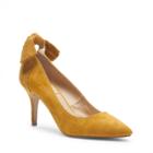 Sole Society Sole Society Mabel Back Bow Pump - Mustard-7
