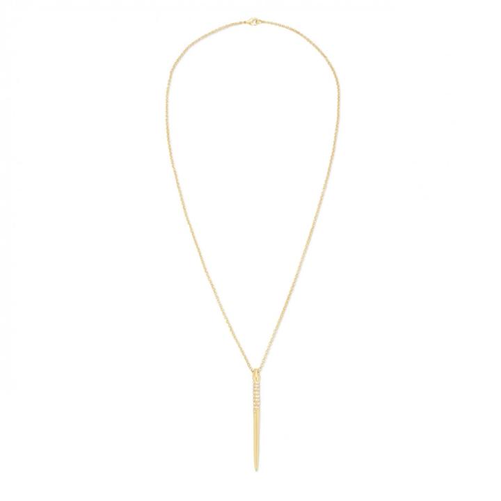 Sole Society Sole Society Pave Dagger Pendant - Gold-one Size
