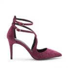 Sole Society Sole Society Lux Ankle Strap Pump - Burgundy-10