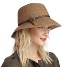 Sole Society Sole Society Straw Bucket W/ Band - Brown-one Size