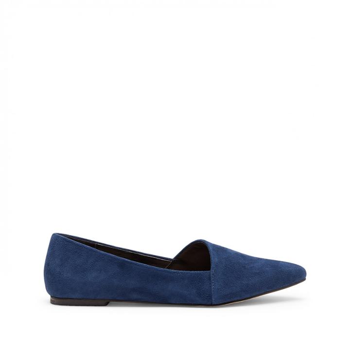 Sole Society Sole Society Billy Pointed Toe Flat - Indigo-6.5