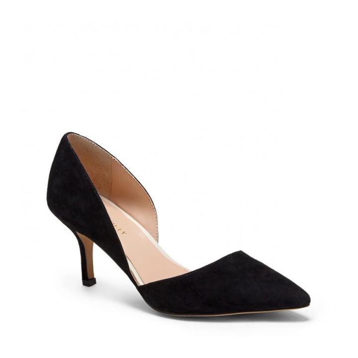 Sole Society Sole Society Jenn Dorsay Pump - Black Ecru-7