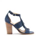 Lucky Brand Lucky Brand Leesha Fringe City Sandal - Bright Blue-6