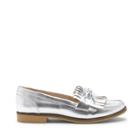 Sole Society Sole Society Huxley Kilty Loafer - Silver