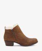 Lucky Brand Lucky Brand Women's Baselsher Ankle Bootie Cedar Size 5 Leather From Sole Society