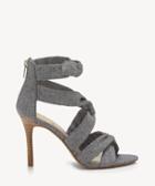 Vince Camuto Vince Camuto Chania Knotted Sandals Grey Size 5 Linen From Sole Society