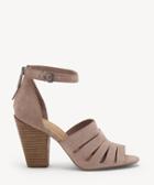 1. State 1. State Women's Nallay Block Heels Sandals Blush Size 5 Leather From Sole Society